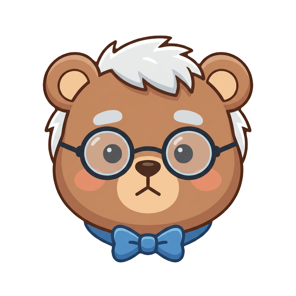 Mascota Kawaii - Un conejito adorable saltando